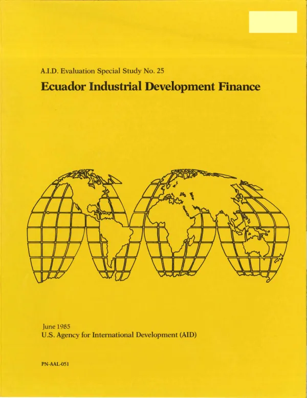 Ecuador industrial development finance