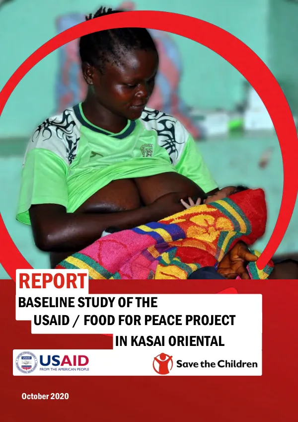 Report : baseline study of the USAID/Food for Peace project in Kasai Oriental