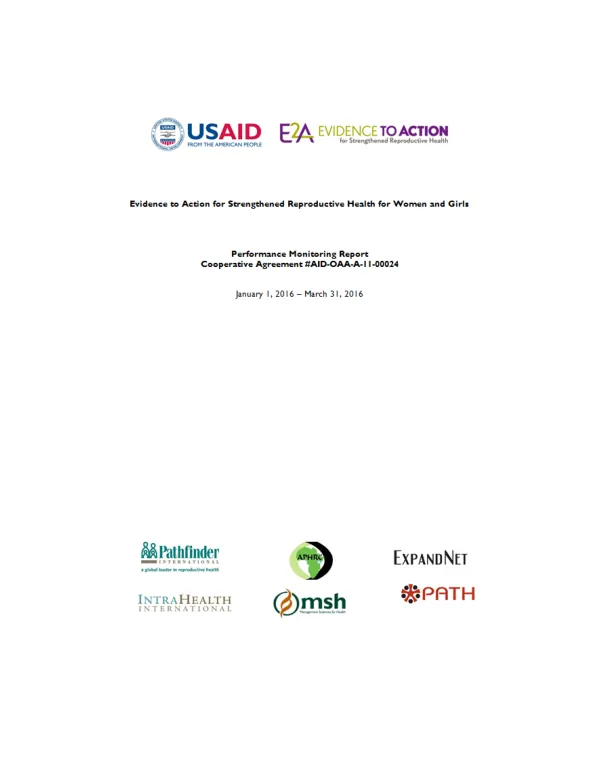 E2A Quarterly Report_ Year 5, Quarter 2