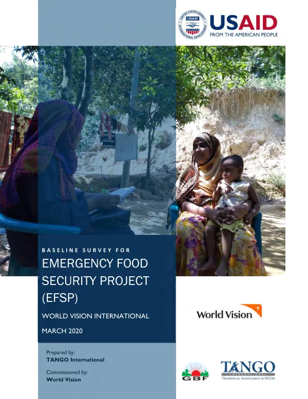 Baseline survey for emergency food security project (EFSP)