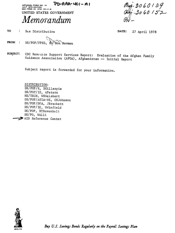 EVALUATION OF CONTRACTOR'S PERFORMANCE, ROBERT R NATHAN ASSOCIATES