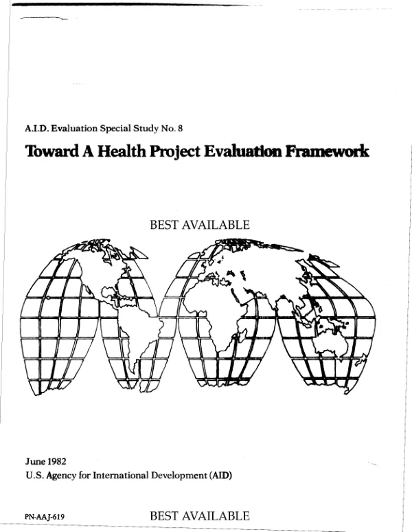 Toward a health project evaluation framework