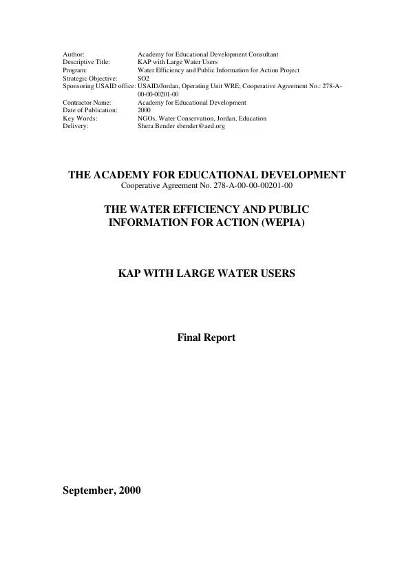 Interim impact evaluation of PL-480, Title I, section 108 program in the Dominican Republic : final draft