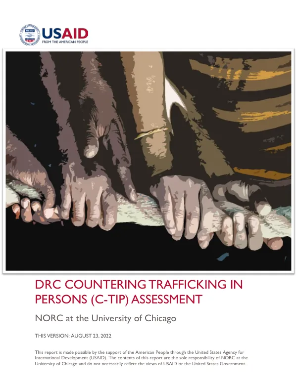 DRC COUNTERING TRAFFICKING IN PERSONS (C-TIP) ASSESSMENT