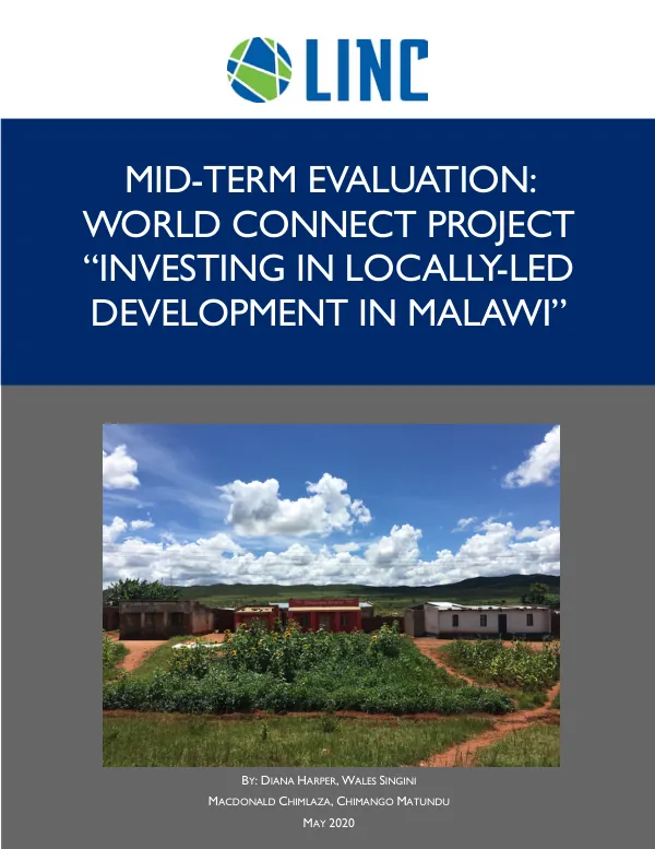 Mid-term evaluation : World Connect project "investing in locally-led development in Malawi"