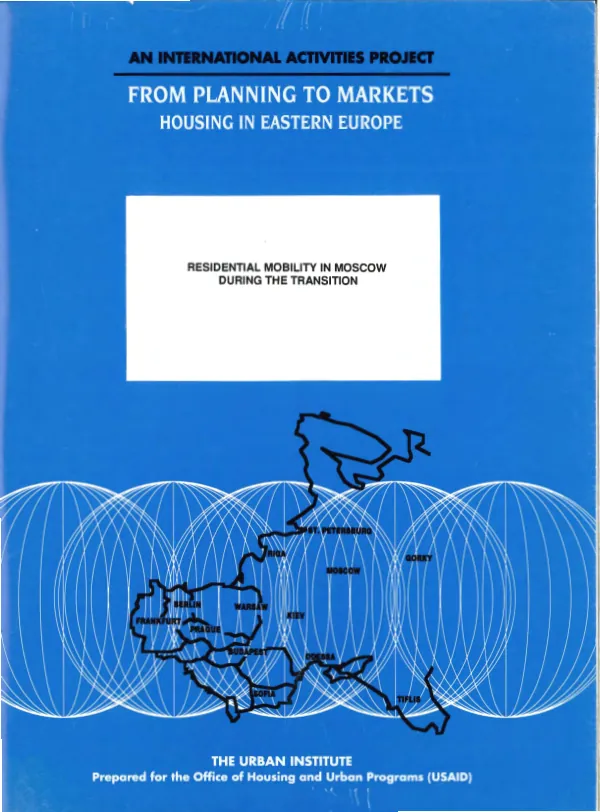 Residential mobility in Moscow during the transition