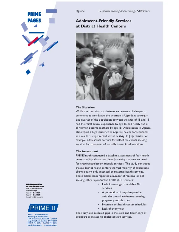 World Education strengthening community institutions program : impact evaluation report -- an evaluation of programs in Segou and Koulikoro, Mali