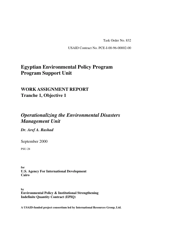 Final report : evaluation of the WANEP capacity building project