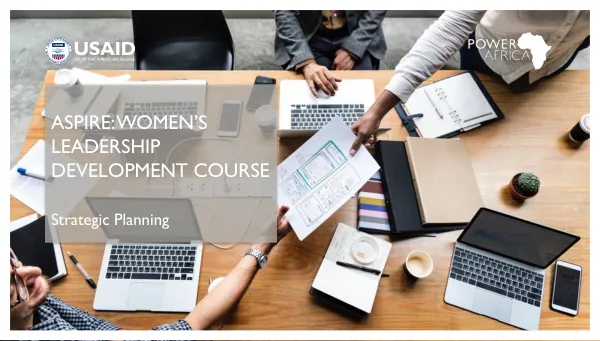 Professional Skills Development Course for Women in the Energy Sector