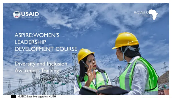 ASPIRE: WOMEN'S LEADERSHIP DEVELOPMENT COURSE