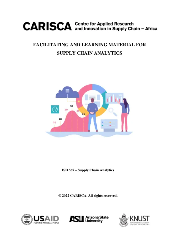 Facilitating and Learning Material for Supply Chain Analytics