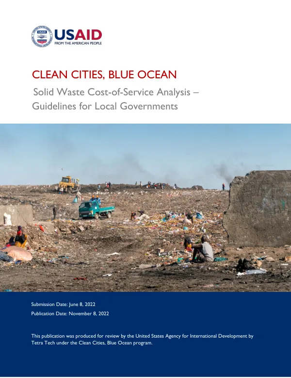 Solid Waste Cost-of-Service Analysis – Guidelines for Local Governments