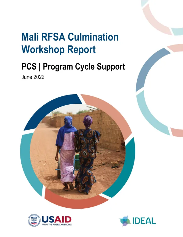 Mali RFSA Culmination Workshop Report