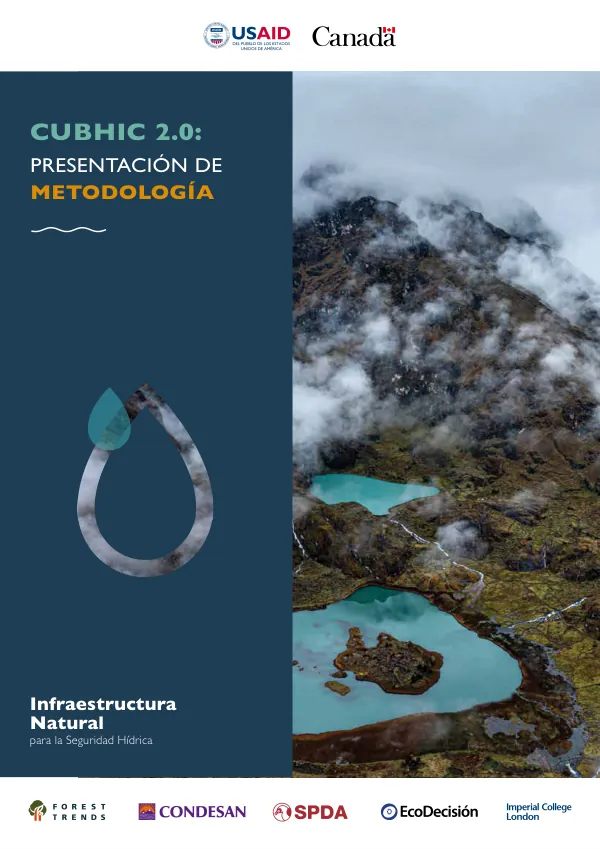 Infraestructura Natural para la Seguridad Hídrica