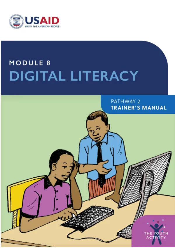 Module 8: Digital Literacy - Trainer’s Manual