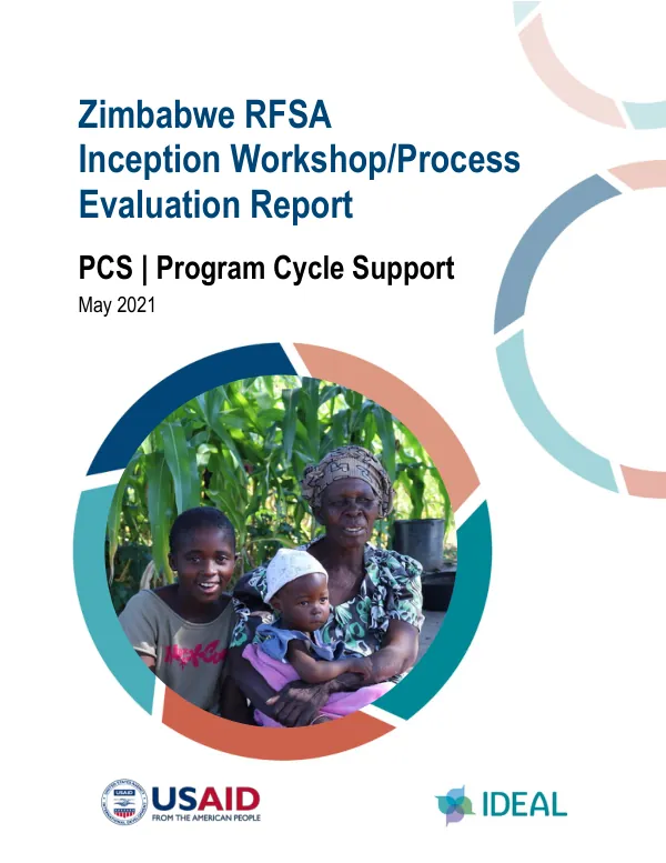 Zimbabwe RFSA Inception Workshop/Process Evaluation Report