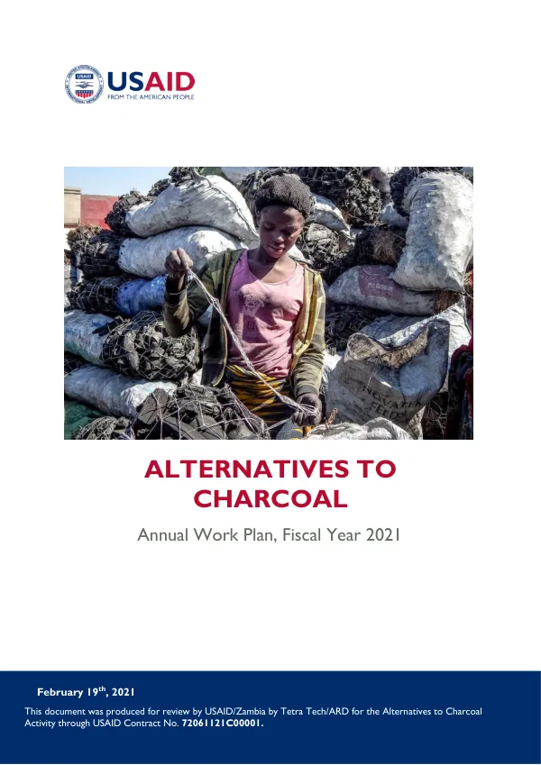USAID Zambia A2C Annual Work Plan Year 1 (FY 2021)