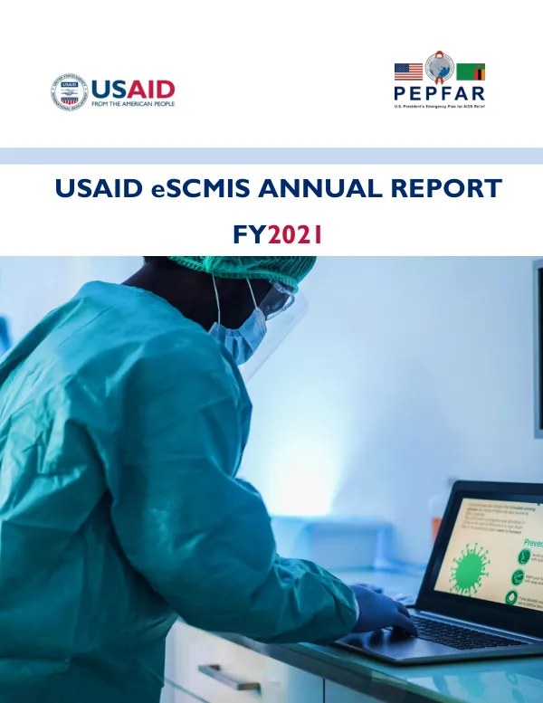 USAID eSCMIS ANNUAL REPORT FY2021