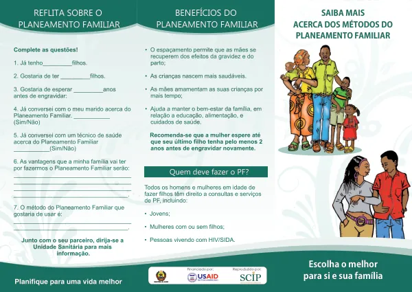 BENEFÍCIOS DO PLANEAMENTO FAMILIAR