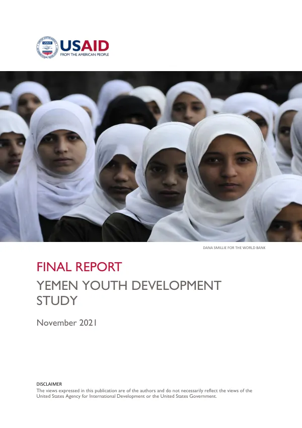 Yemen Youth Development Study – Final Report
