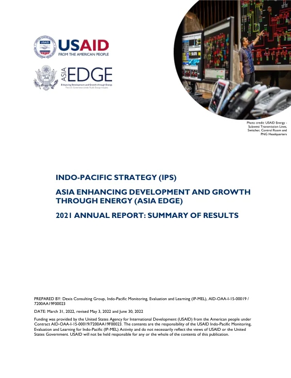 2021 Asia EDGE Annual Report