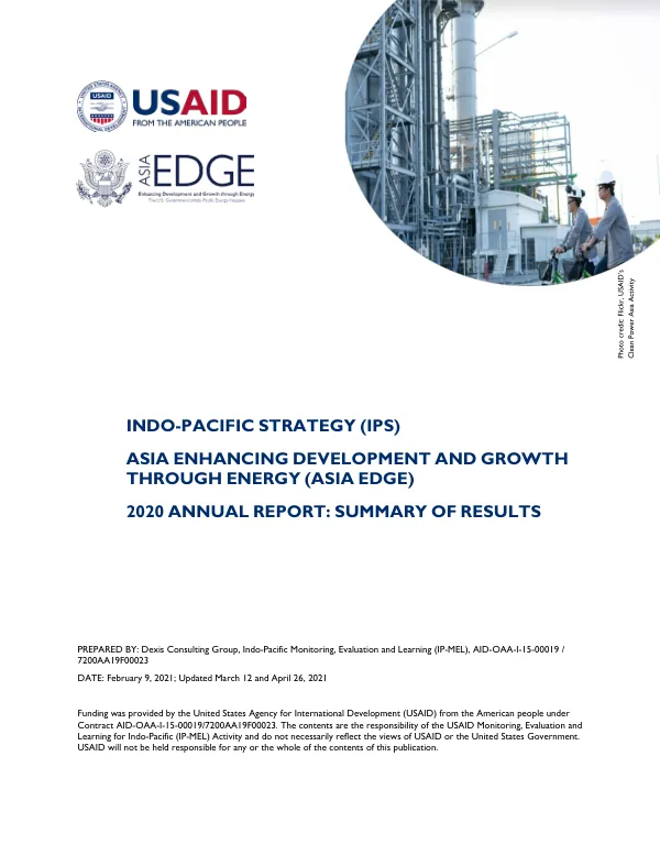 2020 Annual Report: Summary of Results for IPS ASIA EDGE