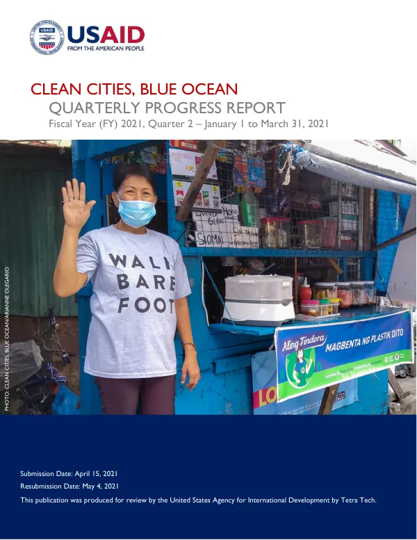 Clean Cities, Blue Ocean | FY21 Quarter Two Progress Report