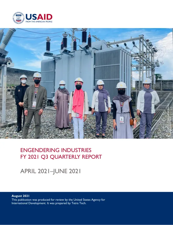FY21 Q3 Report: Engendering Industries