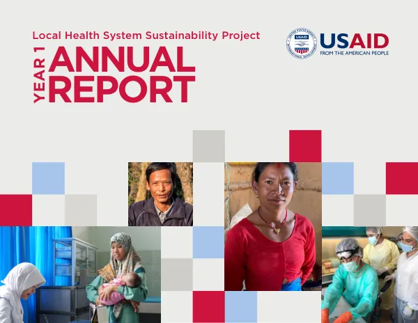 Local Health System Sustainability Project Annual Report Year 1