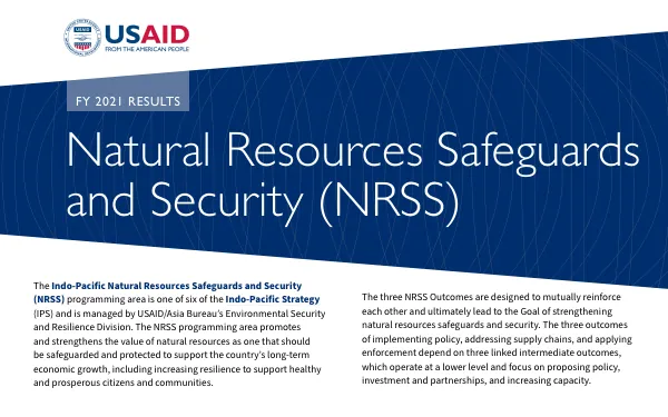 FY 2021 Results: Natural Resources Safeguards and Security