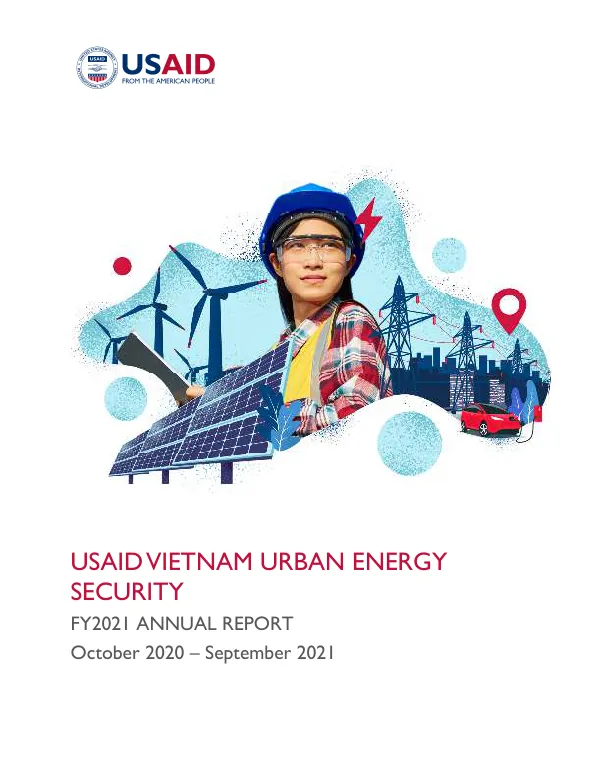 FY2021 ANNUAL REPORT: USAID Vietnam Urban Energy Security
