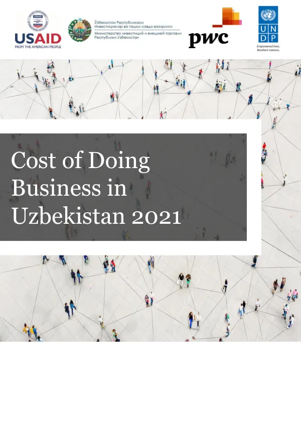 Cost of Doing Business in Uzbekistan 2021