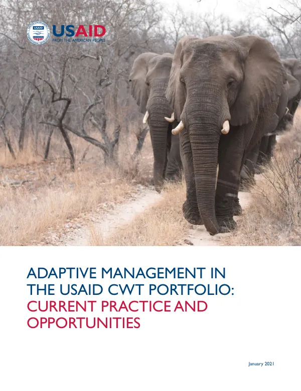 USAID CWT Adaptive Management Assessment Report