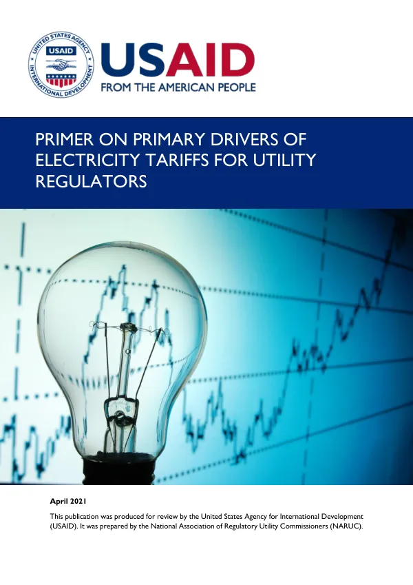 Primer on Primary Drivers of Electricity Tariffs for Utility Regulators