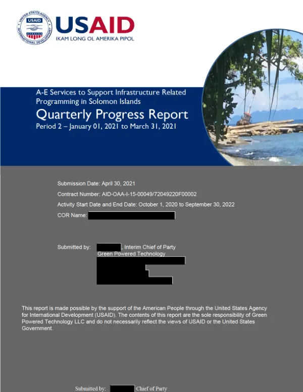 Quarterly Report: SCALE