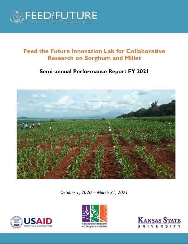 Sorghum and Millet Innovation Lab Semi-Annual Performance Report – FY 2021