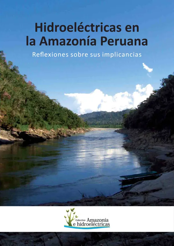 Hidroeléctricas en la Amazonía Peruana: Reflexiones sobre sus implicancias