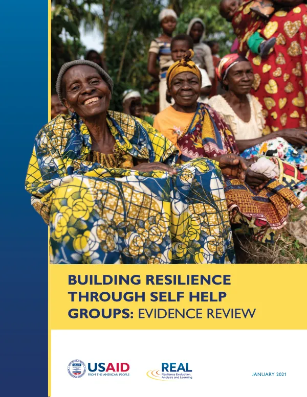 Building Resilience through Self Help Groups: Evidence Review