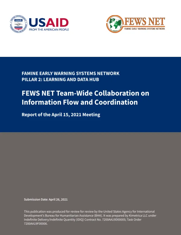April Collaboration Meeting Report_DEC Version