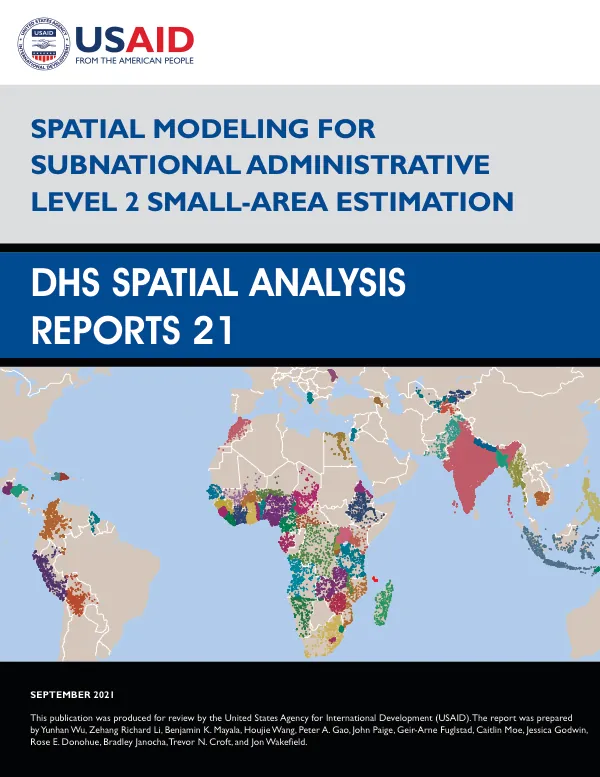 Spatial Modeling for Subnational Administrative Level 2 Small-Area Estimation