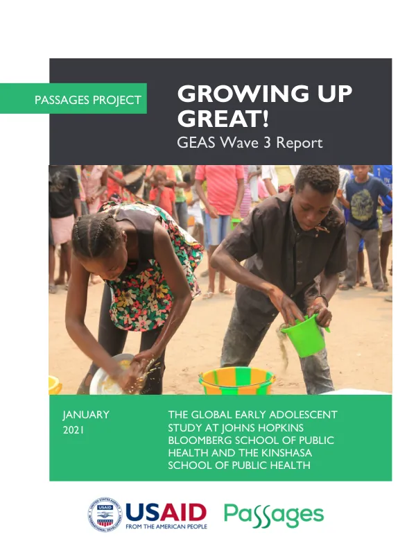 Growing Up Great! GEAS Wave 3 Report