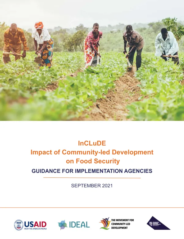 InCLuDE: Impact of Community-led Development on Food Security, Guidance for Implementation Agencies