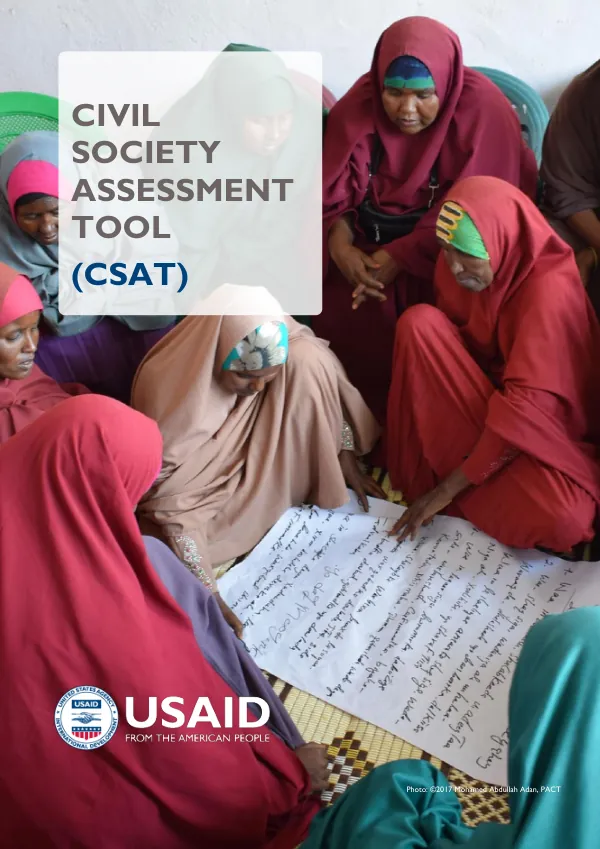 Civil Society Assessment Tool (CSAT)