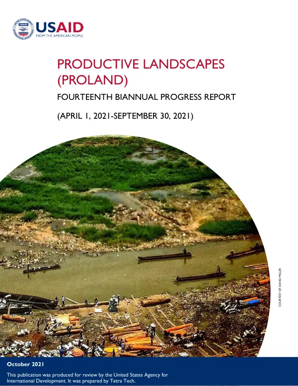 Productive Landscapes Fourteenth Biannual Progress Report