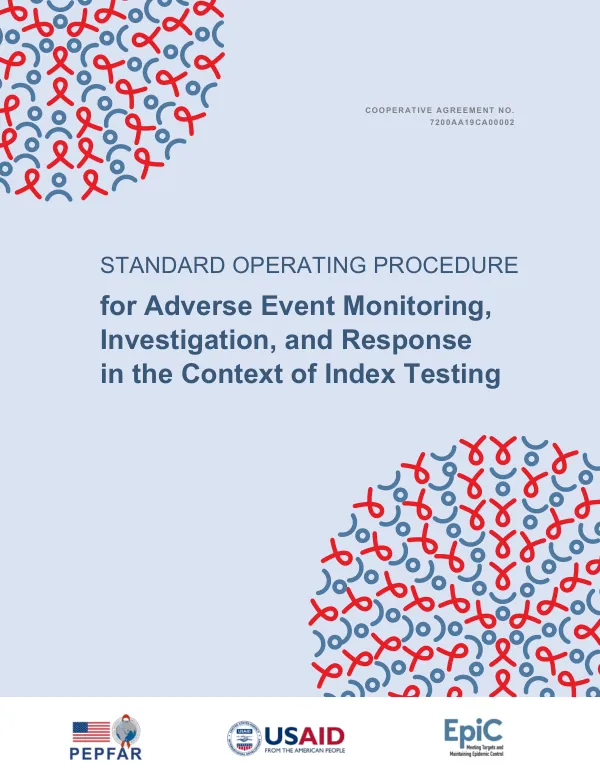 Standard Operating Procedure for Adverse Event Monitoring, Investigation, and Response in the Context of Index Testing