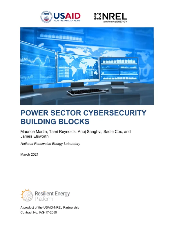 Power Sector Cybersecurity Building Blocks