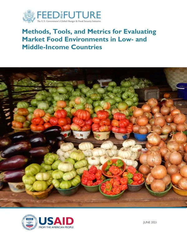 Methods, Tools, and Metrics for Evaluating Market Food Environments in Low- and Middle-Income Countries