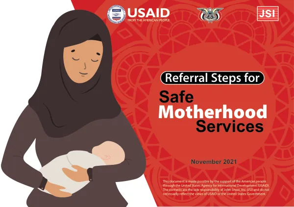 Referral Steps for Safe Motherhood Services