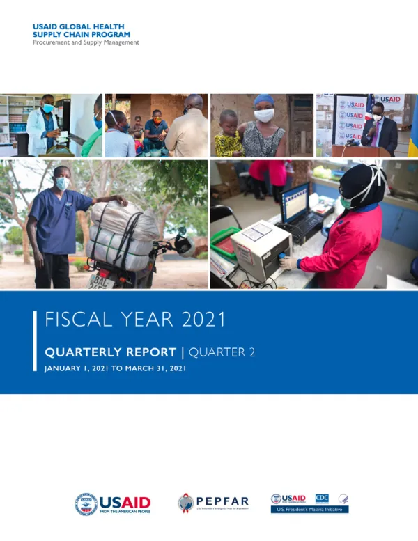 Fiscal Year 2021 Quarterly Report Quarter 2