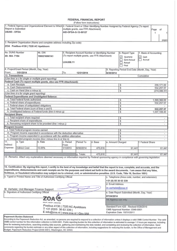 Quarterly Status Report: January - June 2021